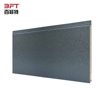 fasad termiska paneler för dekorativ puts, grafitfärg