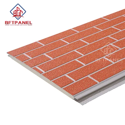 Fasadmetaller termiska paneler under tillverkarens tegel - Fasadmetalltermalpaneler från tillverkaren till Kina